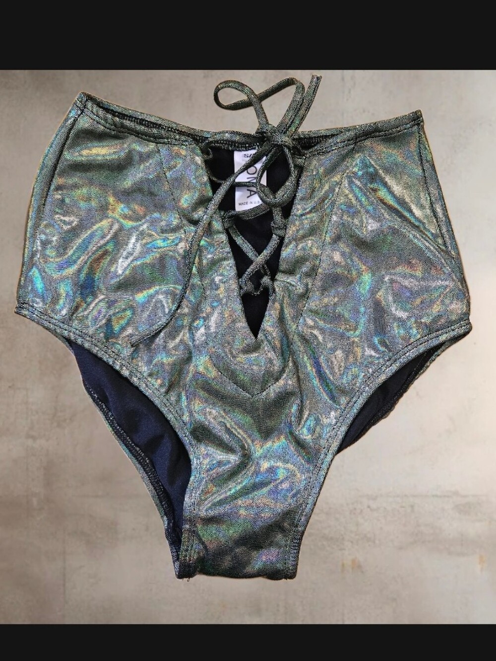 Roma Rave High Waisted Shorts - Picture 3 of 5